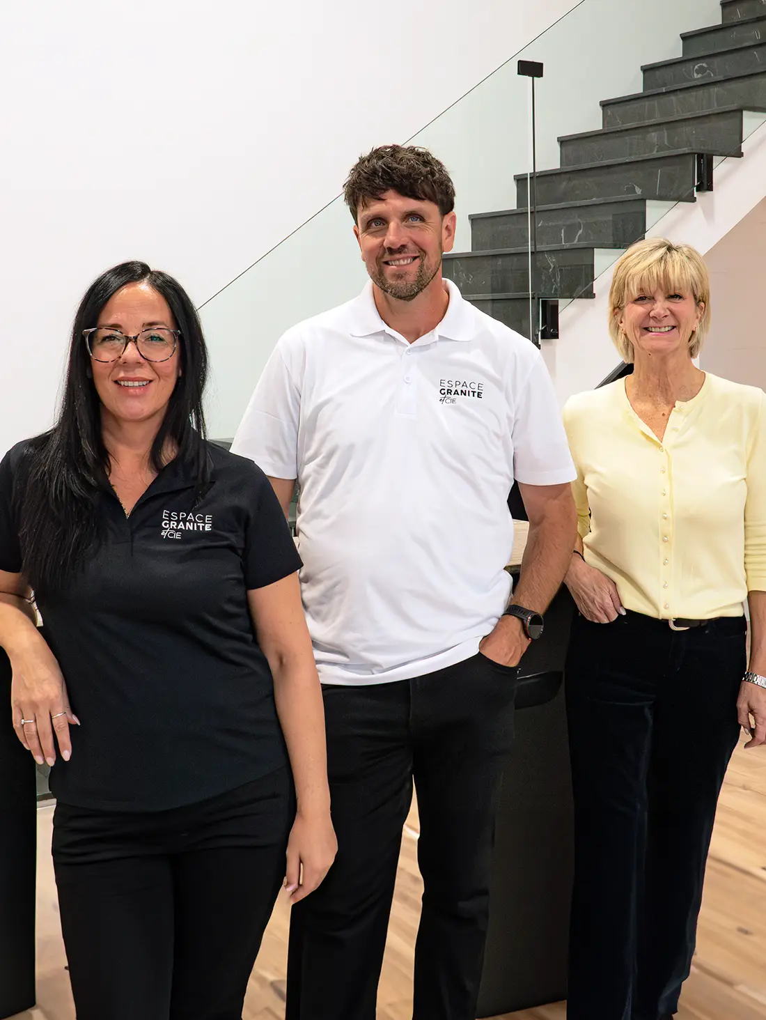 Équipe | À propos | Espace Granite & Cie